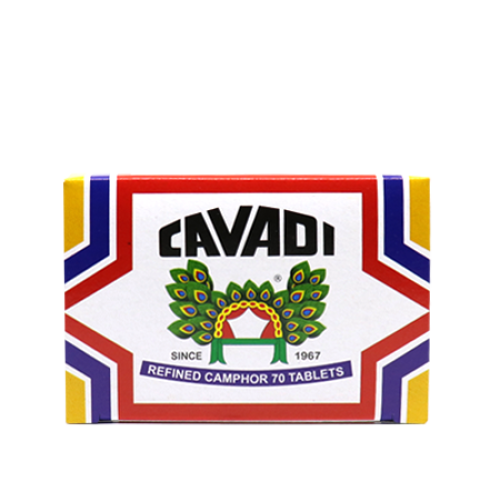 Cavadi (Refined Camphor 84 tablets ) -1 box
