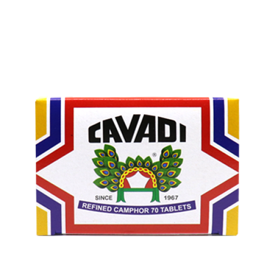 Cavadi (Refined Camphor 84 tablets ) -1 box