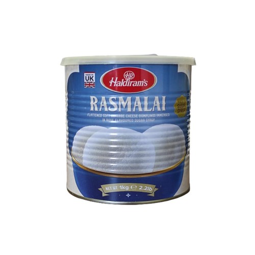 Haldiram’s Rasmalai (tin) -  1 kg 
