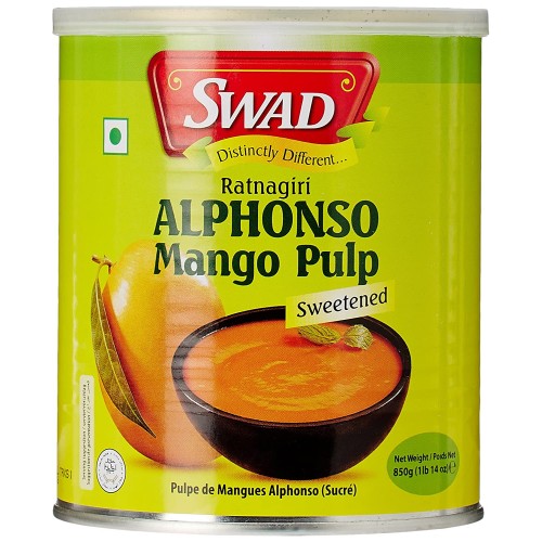 SWAD Alphonso mango pulp 850g