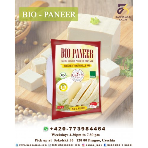 Garam foods Fresh Bio Paneer 250g