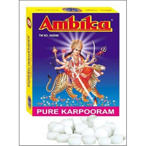 Ambika Camphor - 100 tablets 