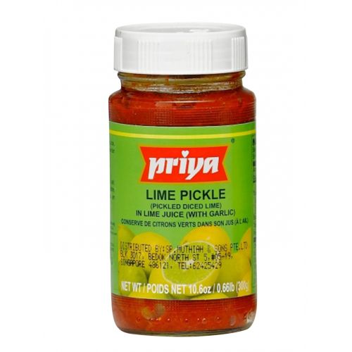Priya citron pickle 300g (without garlic)