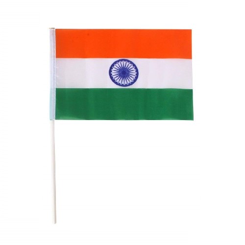Indian Flag -4 pcs  ( waving type) 