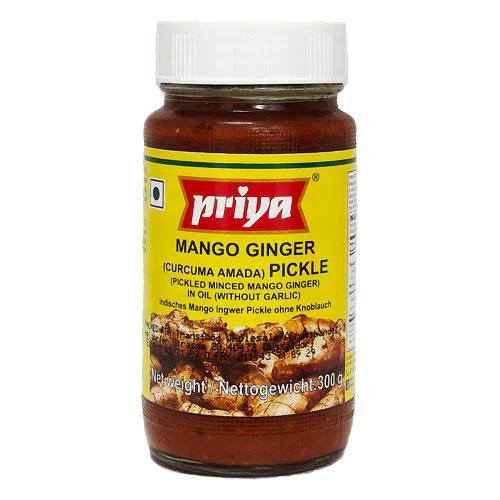 Priya Mango Ginger Pickle (without garlic) 300g