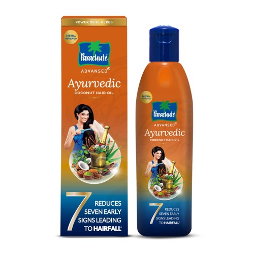 Parachute Ayurvedic coconut hair oil 180ml 