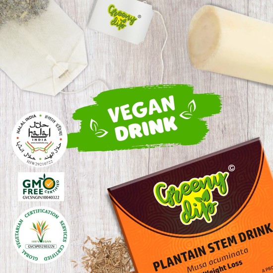 Greeny Plantain Stem (Vazhai thandu or Banana Stem) Dip Soup - 10ks