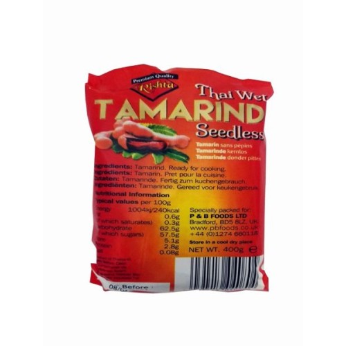 Rishta seedless Tamarind (premium) 400g